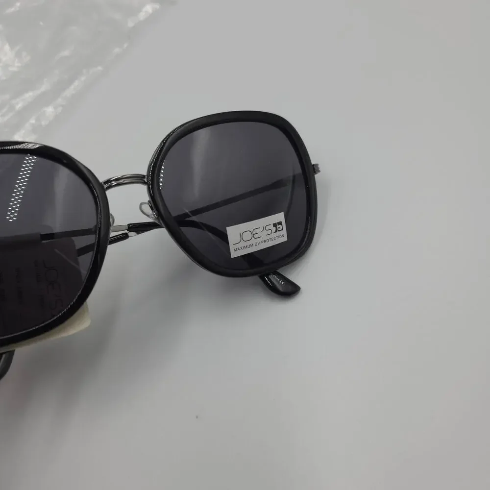 Joe's Jeans Oversized Square Sunglasses in Black